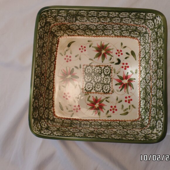 Temptations Presentable Ovenware by Tara 8.5" Square Casserole Dish - Picture 3 of 14